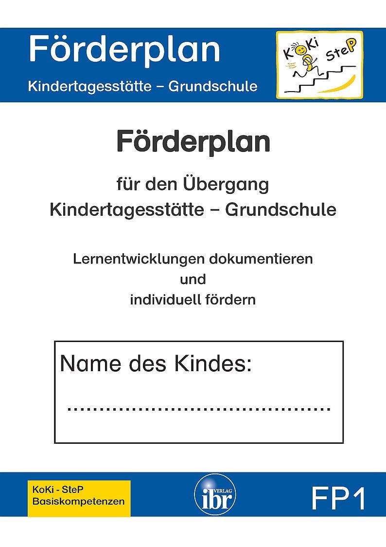 FP1 Förderplan für den Übergang Kita-Schule