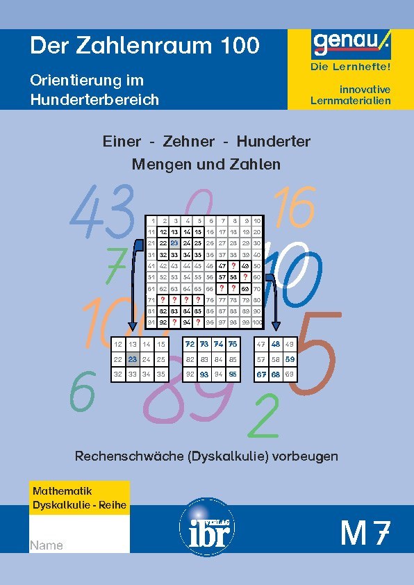 M7 Orientierung im Zahlenraum 100