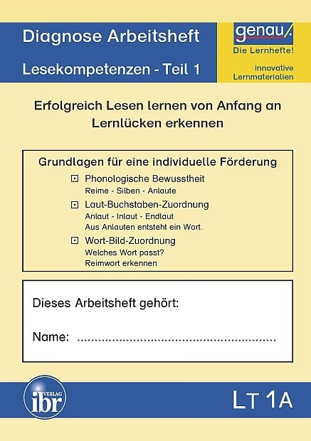 LT1A Diagnose Arbeitsheft