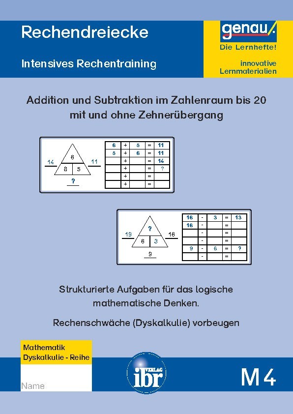 M4 Rechendreiecke